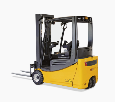 Grúa Horquilla Eléctrica   3 ruedas