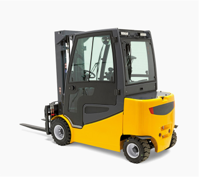 Grúa Horquilla Eléctrica  4 ruedas